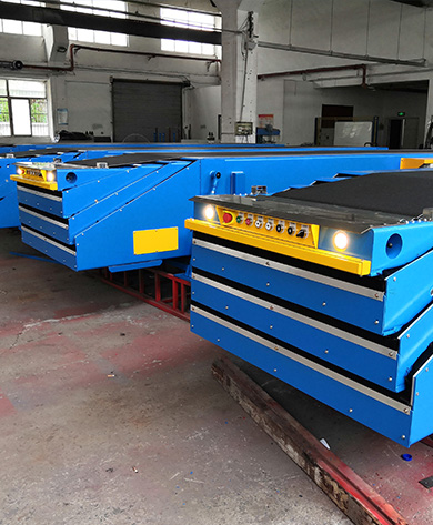 Fixed telescopic belt conveyor